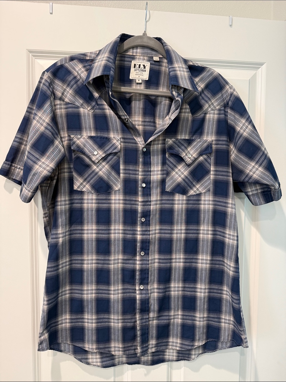 Men’s pearl snap western shirt